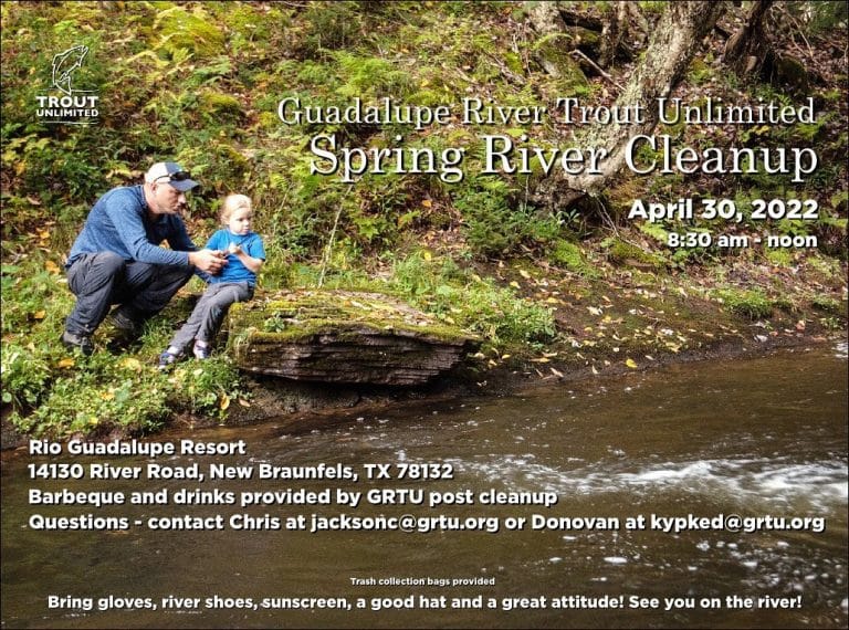 GRTU Spring River Cleanup Flyer