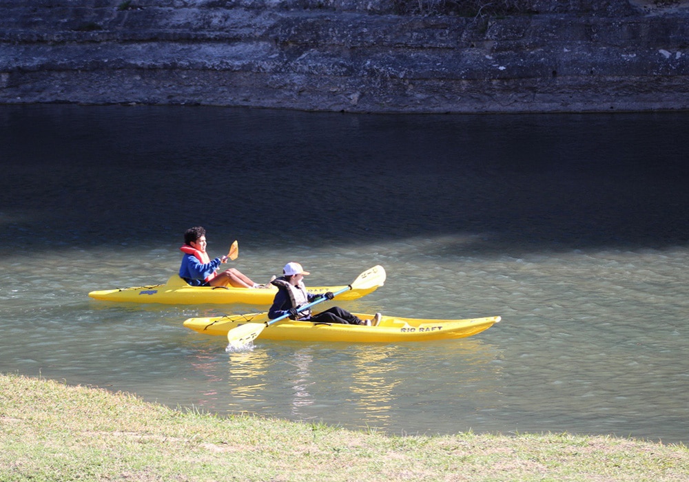 GRTU Youth Trout Camp 2022 Kayaks