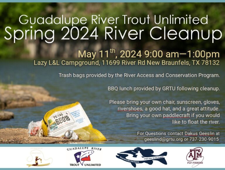 GRTU Spring River Clean Up